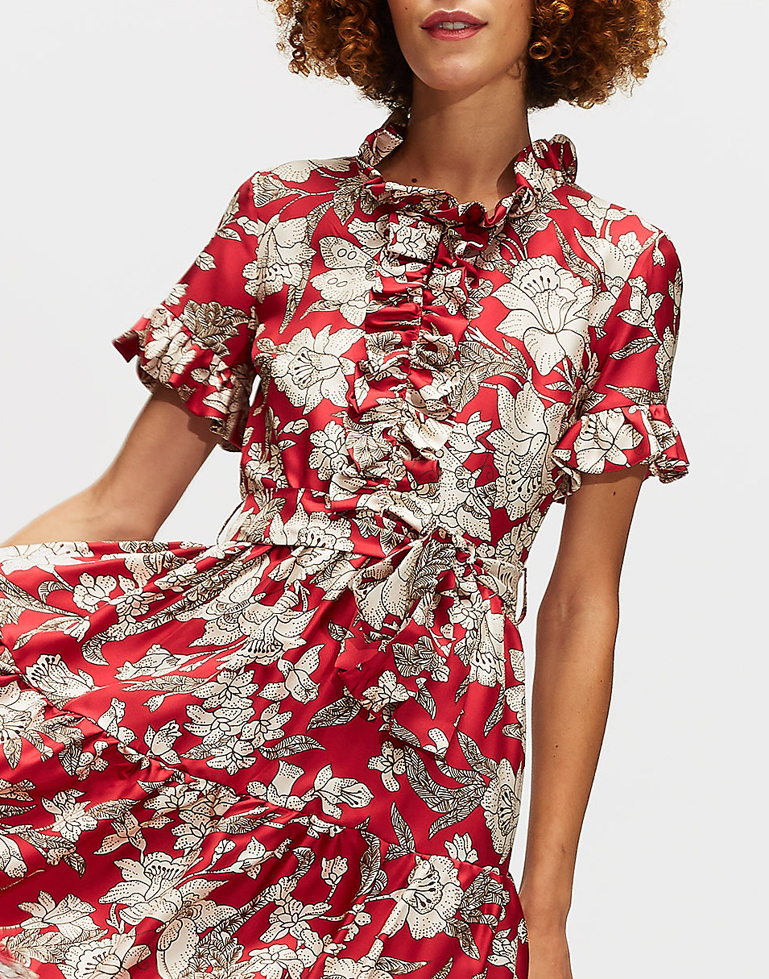 Long and Sassy Dress La DoubleJ: Lilium Long and Sassy Dress LaDoubleJ: Lilium DRE0017SIL001
