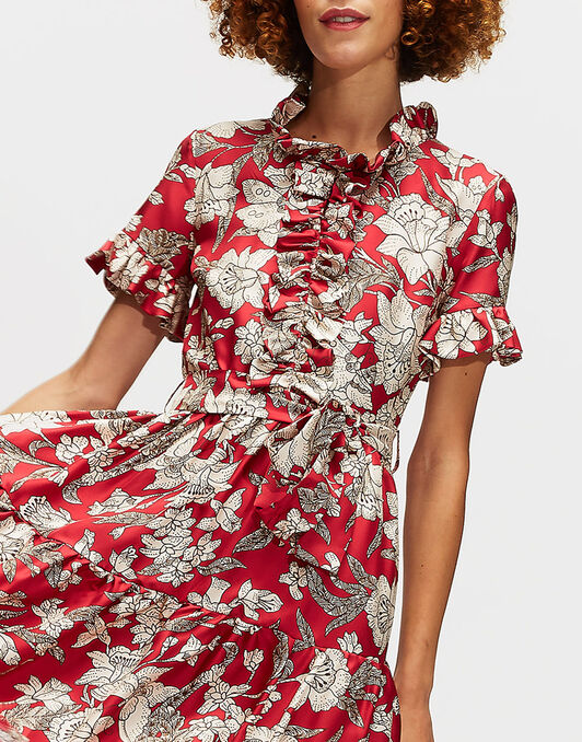 Long and Sassy Dress La DoubleJ: Lilium Long and Sassy Dress LaDoubleJ: Lilium DRE0017SIL001