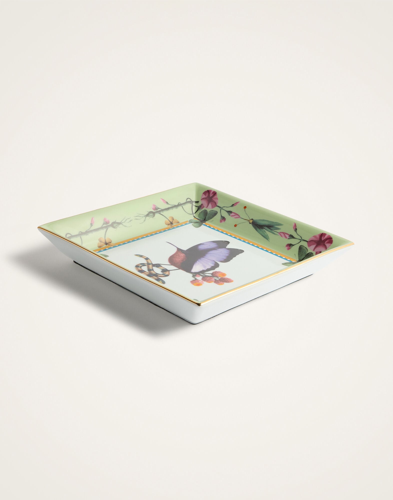 Trinket Tray La DoubleJ: Butterbird Salvia Trinket Tray La DoubleJ: Butterbird Salvia TRI0007CER001