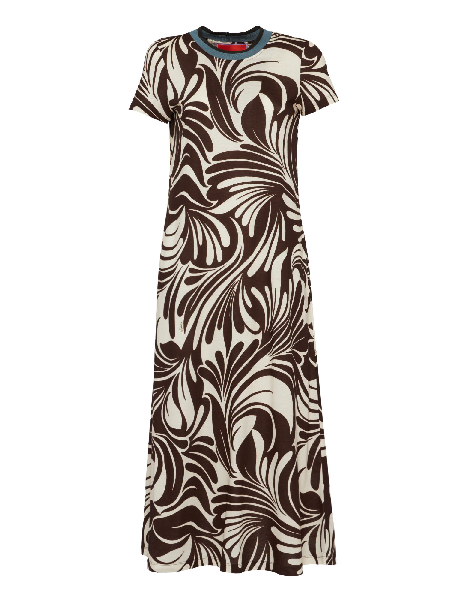 Sporty Swing Dress La DoubleJ: Watermarble DRE0247JER002