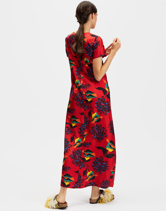 Swing Dress La DoubleJ: Parrot Swing Dress LaDoubleJ: Parrot DRE0001SIL001