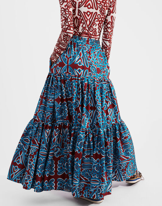 Big Skirt LaDoubleJ: Parnaveg Turchese SKI0001COT020