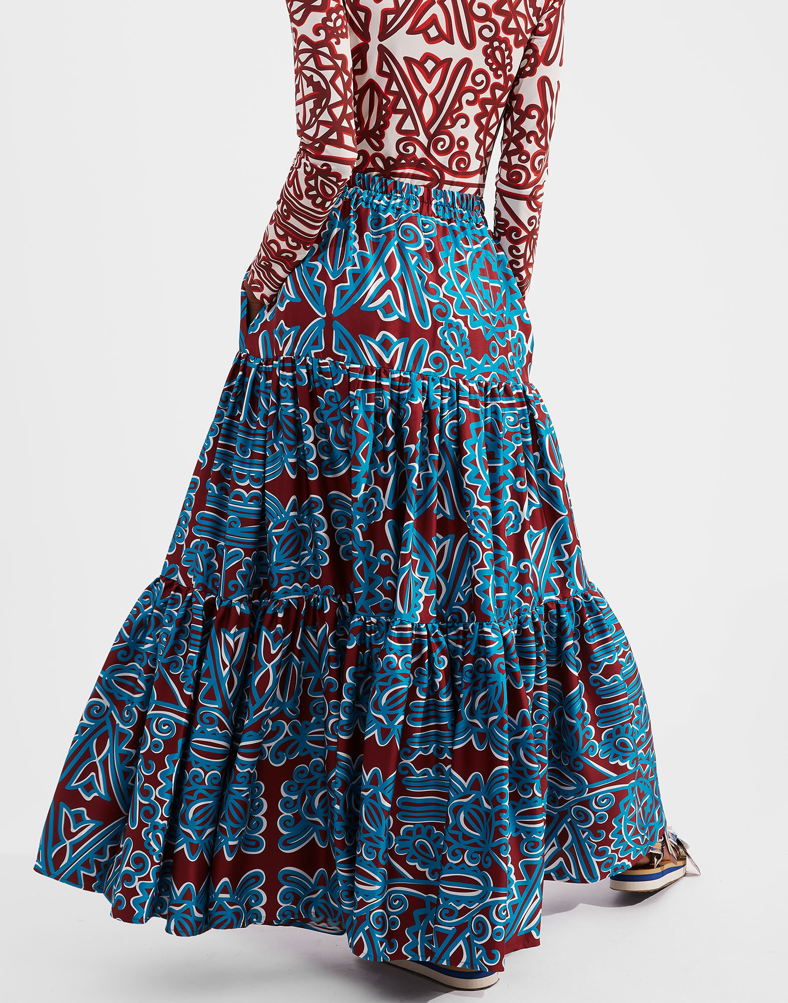 Big Skirt LaDoubleJ: Parnaveg Turchese SKI0001COT020
