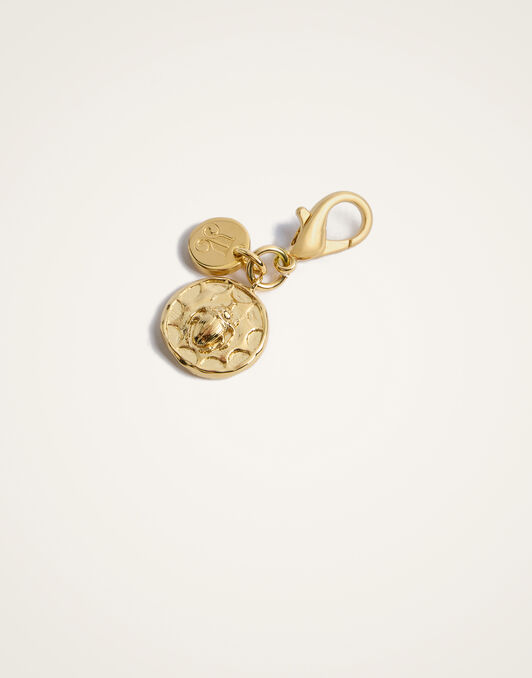 Mini Scarab Charm La DoubleJ: 24k Gold Plate Mini Scarab Charm La DoubleJ: 24k Gold Plate CHM0012BRA003