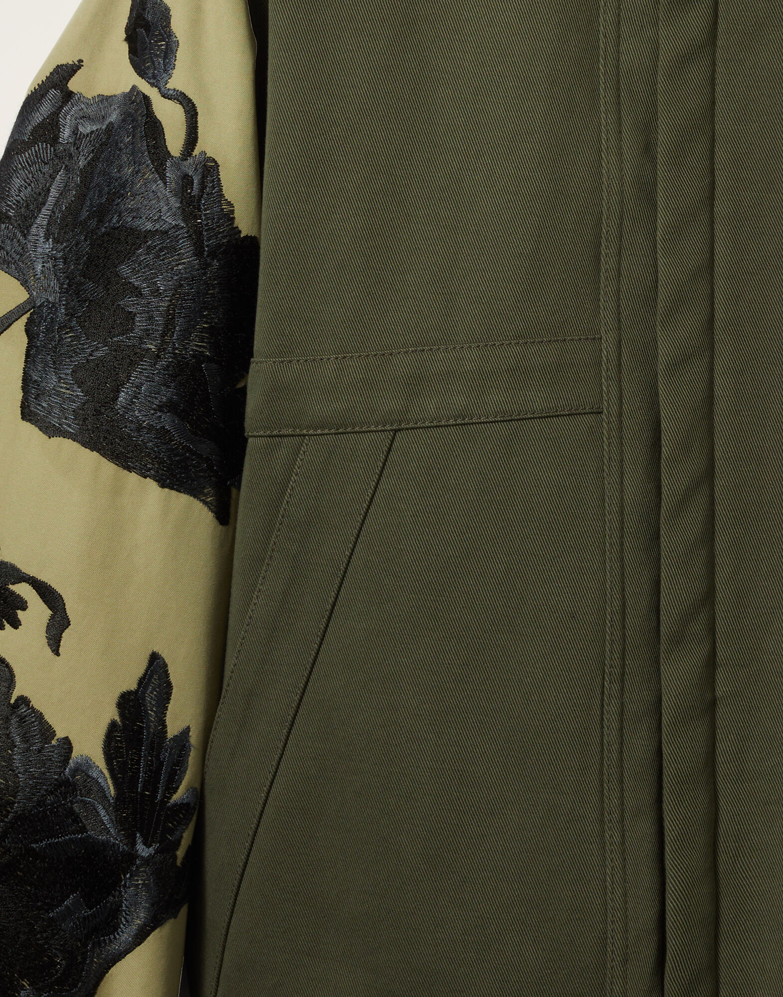 Janis Puffer La DoubleJ: Solid Camouflage Green Janis Puffer La DoubleJ: Solid Camouflage Green JAC0123COT065
