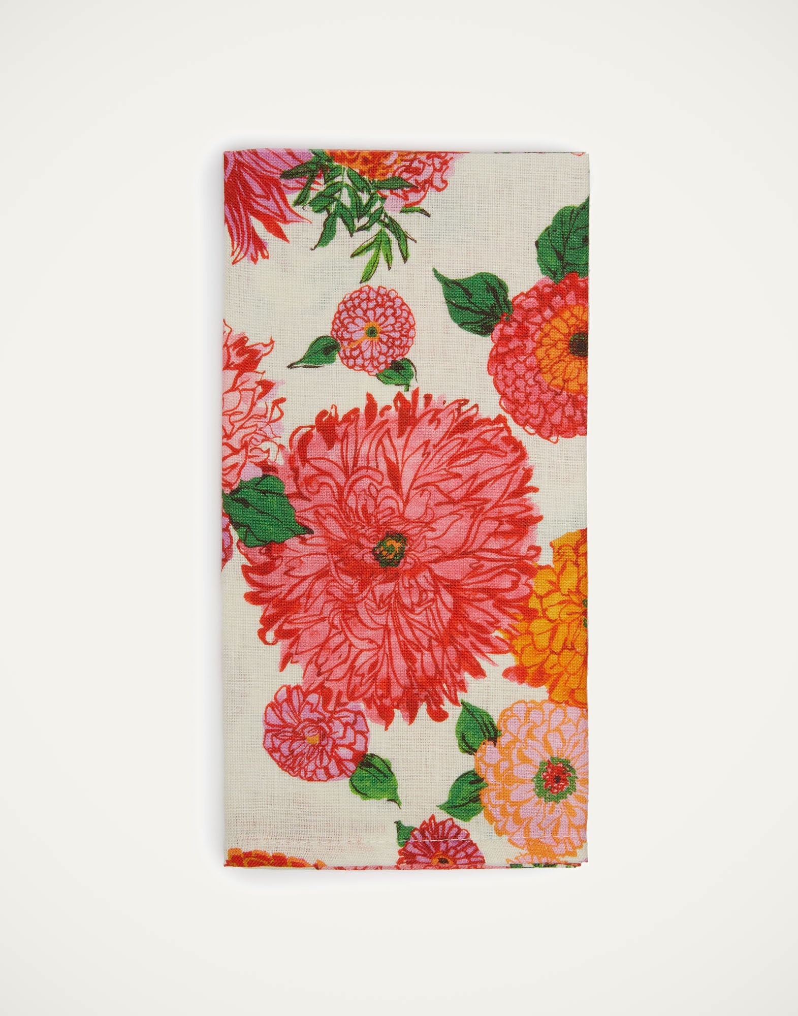 Large Napkins Set Of 2 La DoubleJ: Bright Blooms Small Large Napkins Set Of 2 La DoubleJ: Bright Blooms Small NAP0006LIN005