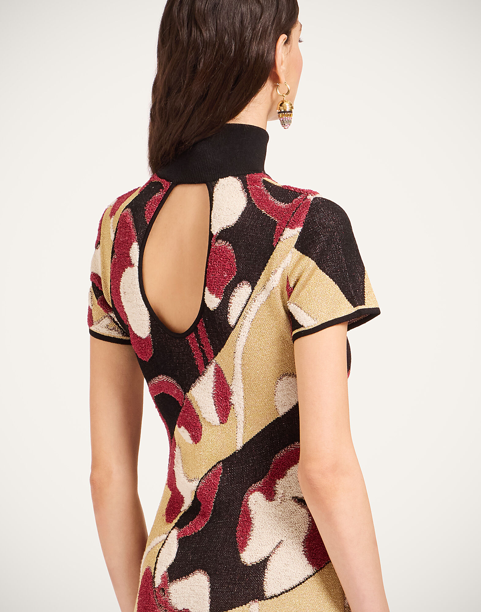 Herald Long Dress La DoubleJ: Multicolor Gold Herald Long Dress La DoubleJ: Multicolor Gold DRE0993KNI185