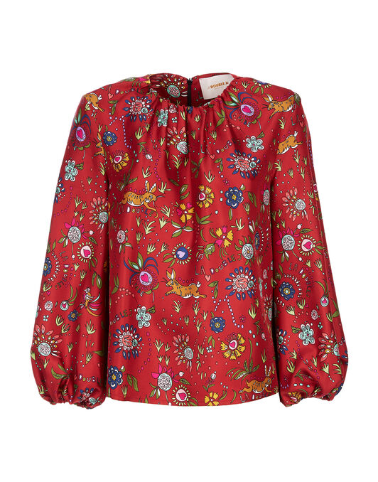 Charming Top LaDoubleJ: Babe Bordeaux TOP0021SIL001