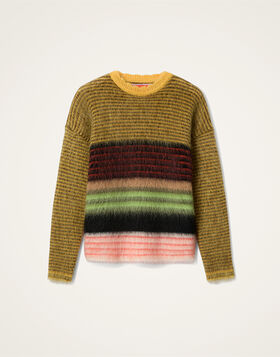 Brera Sweater La DoubleJ: Multicolor Yellow PUL0320KNI181