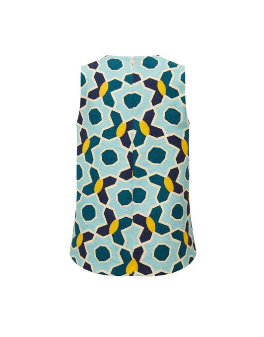 La Scala Top La DoubleJ: Plaza Light Blue La Scala Top La DoubleJ: Plaza Light Blue TOP0016COT005