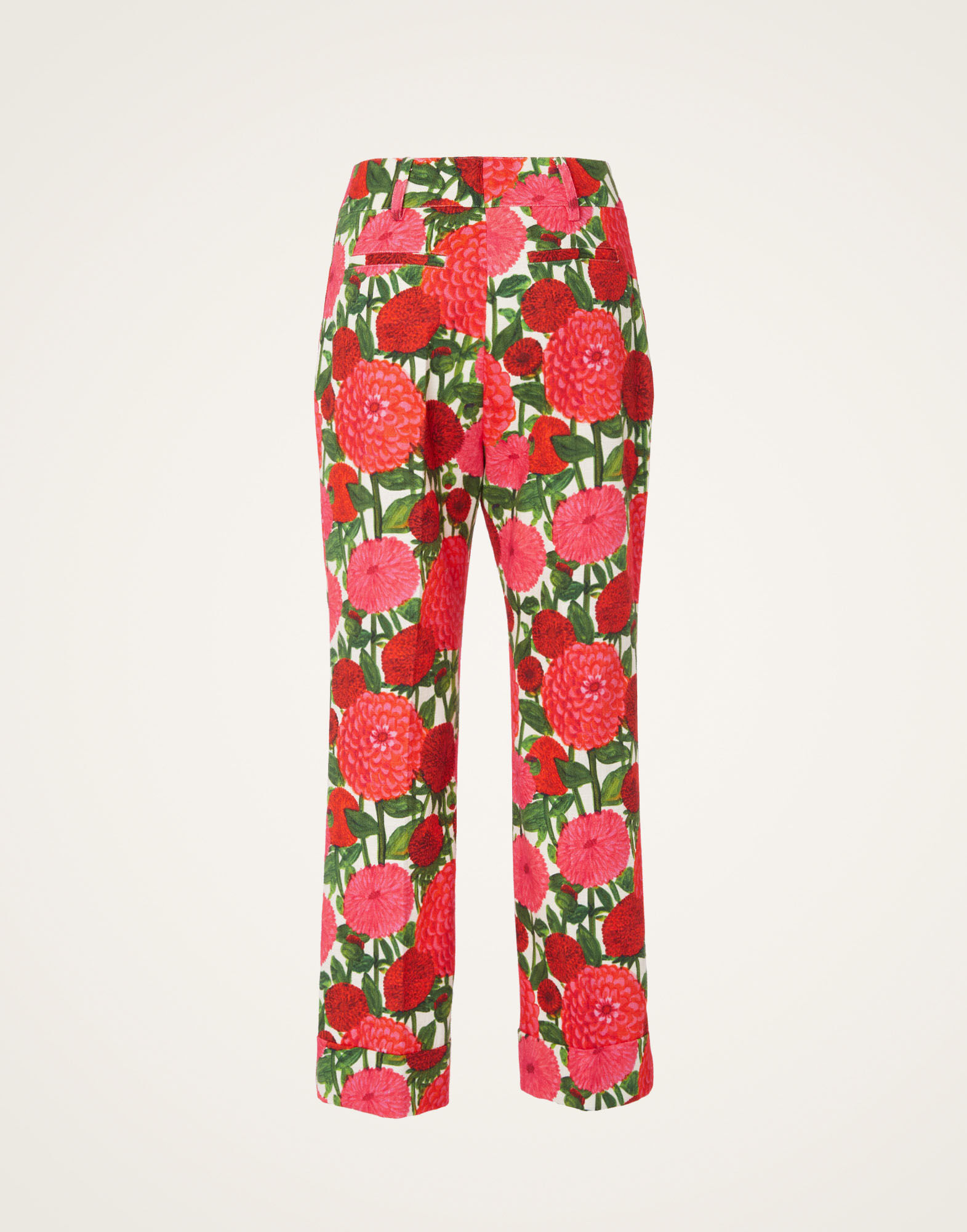 Hendrix Pants La DoubleJ: Pink Dahlias TRO0014COT005