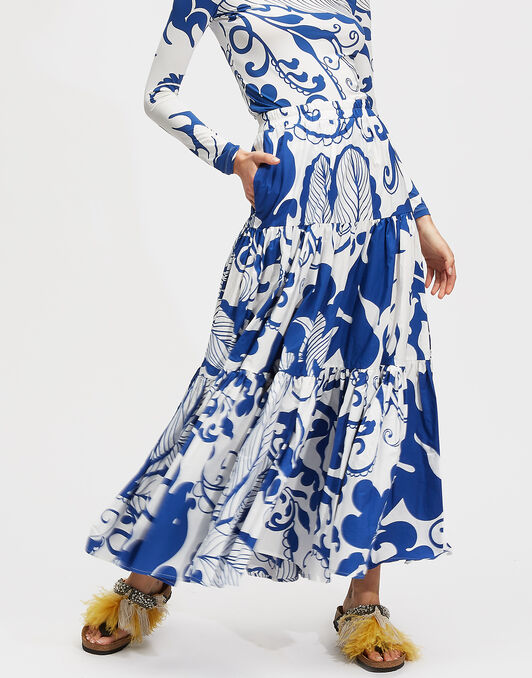 Big Skirt La DoubleJ: Marea Blu Big Skirt LaDoubleJ: Marea Blu SKI0001COT020
