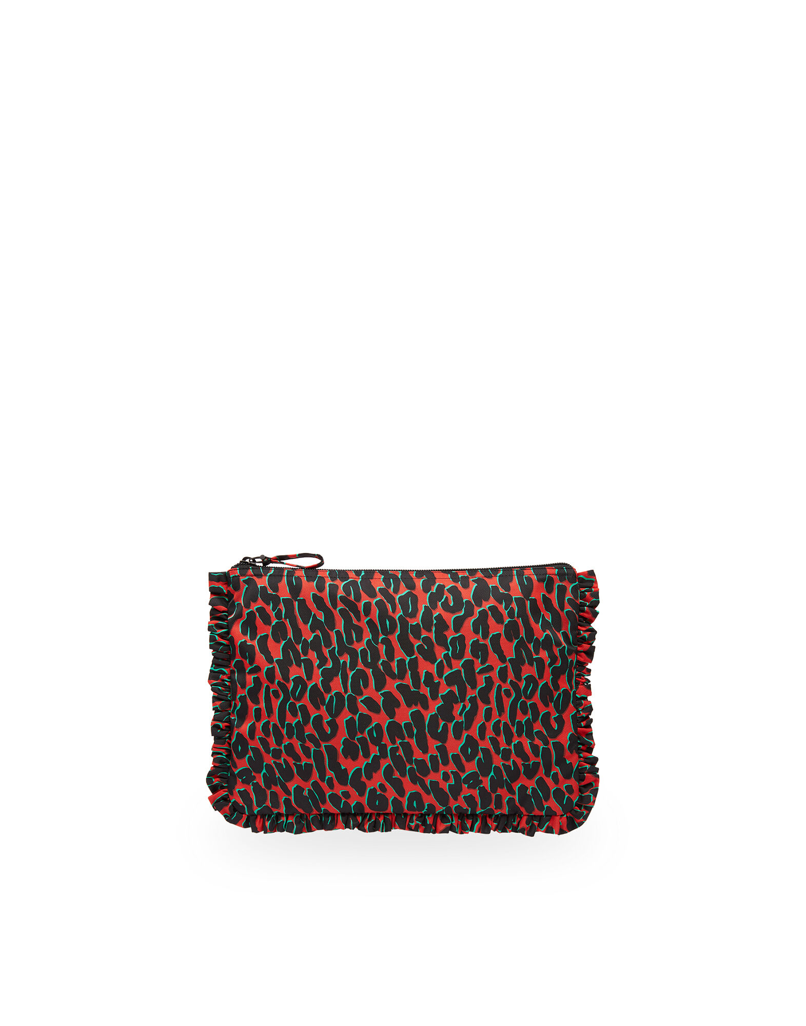 Hand Pochette La DoubleJ: Leopard Rosso Hand Pochette LaDoubleJ: Leopard Rosso BAG0002NYL001