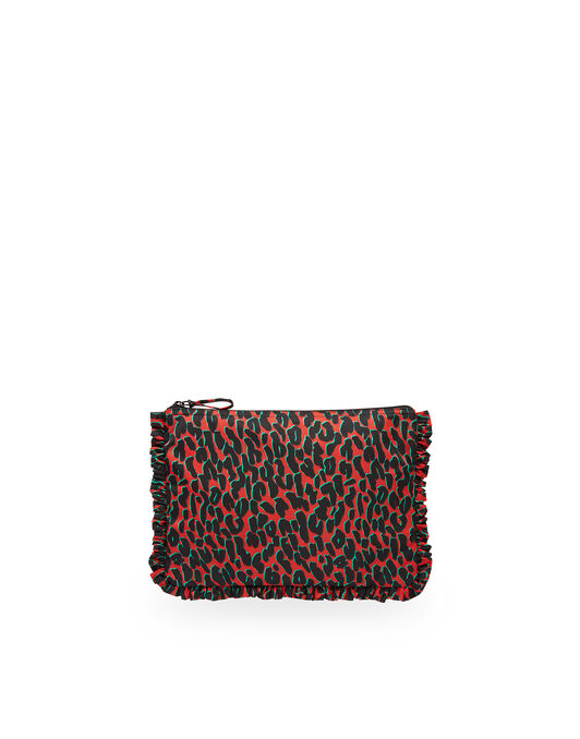 Hand Pochette La DoubleJ: Leopard Rosso Hand Pochette LaDoubleJ: Leopard Rosso BAG0002NYL001