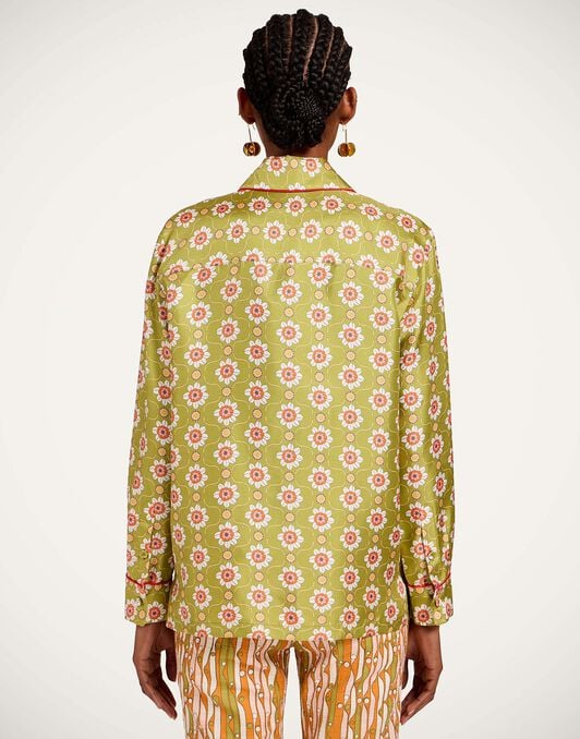 Boy Shirt La DoubleJ: Ambrosia Green Boy Shirt La DoubleJ: Ambrosia Green SHI0001SIL001