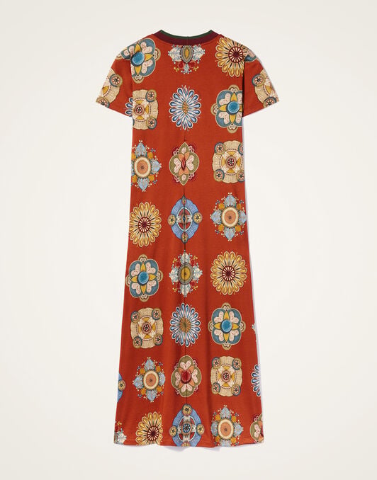 Sporty Swing Dress La DoubleJ: Nucleus Rust Sporty Swing Dress La DoubleJ: Nucleus Rust DRE0247JER002