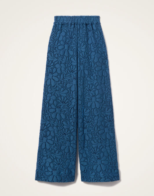Lacey Palazzo Pants La DoubleJ: Solid Blue TRO0185LAC003
