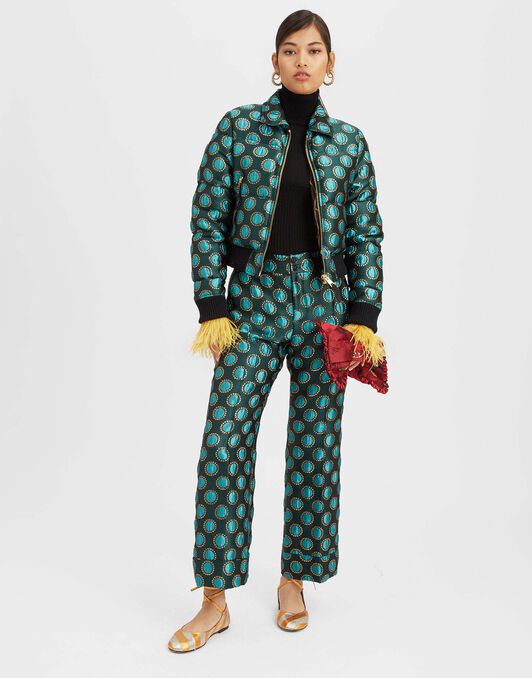 La Comasca Puffer Bomber La DoubleJ: Winter Sun Emerald La Comasca Puffer Bomber La DoubleJ: Winter Sun Emerald DOW0013JCQ062