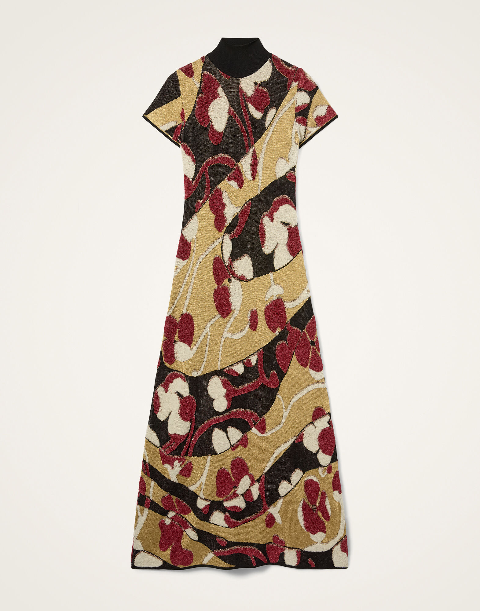Herald Long Dress La DoubleJ: Multicolor Gold Herald Long Dress La DoubleJ: Multicolor Gold DRE0993KNI185