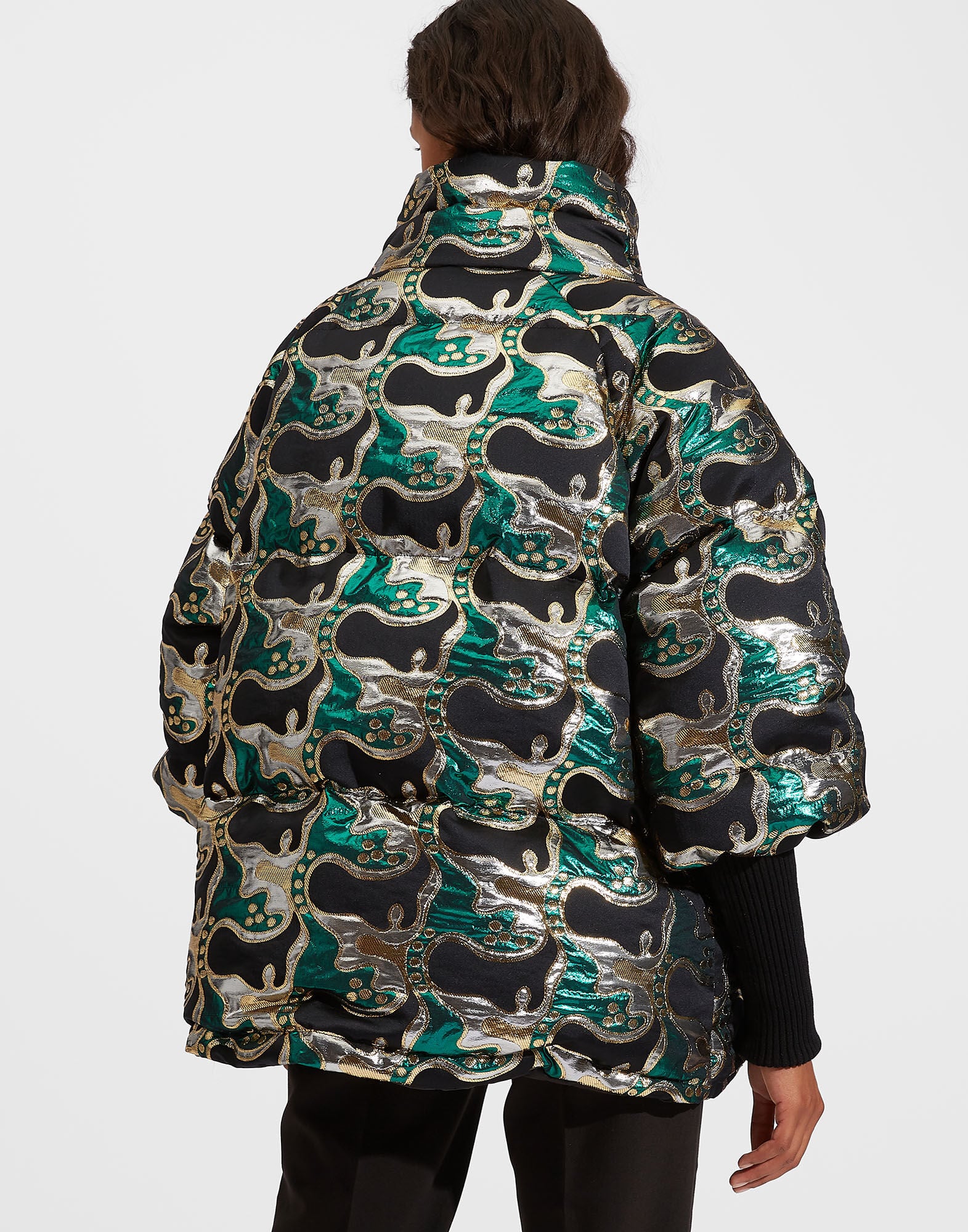 Reversible St. Moritz Jacket La DoubleJ: Spritz Verde DOW0003JCQ053