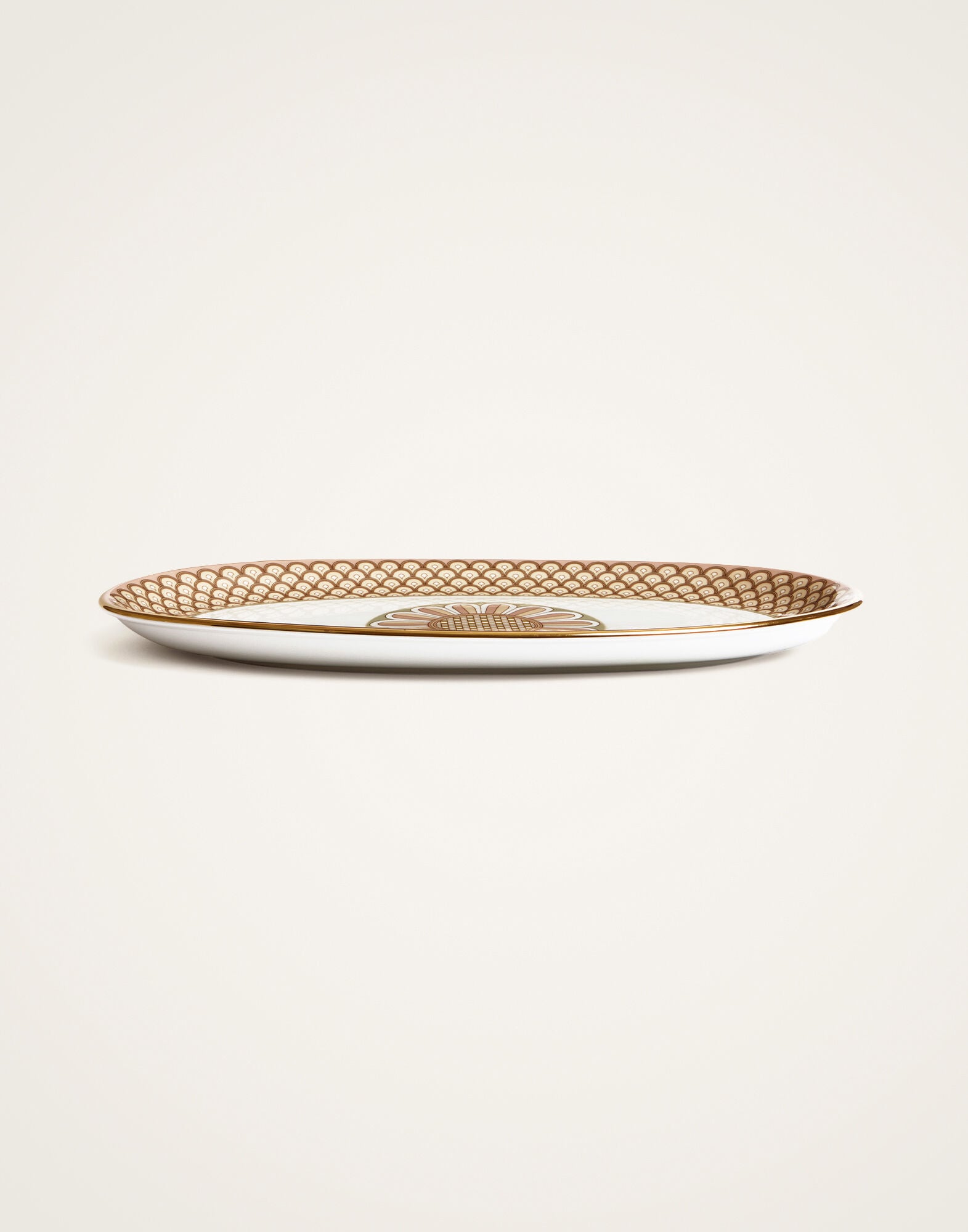 Oval Platter La DoubleJ: Odysseus Dusty Pink Oval Platter La DoubleJ: Odysseus Dusty Pink PLA0002CER001