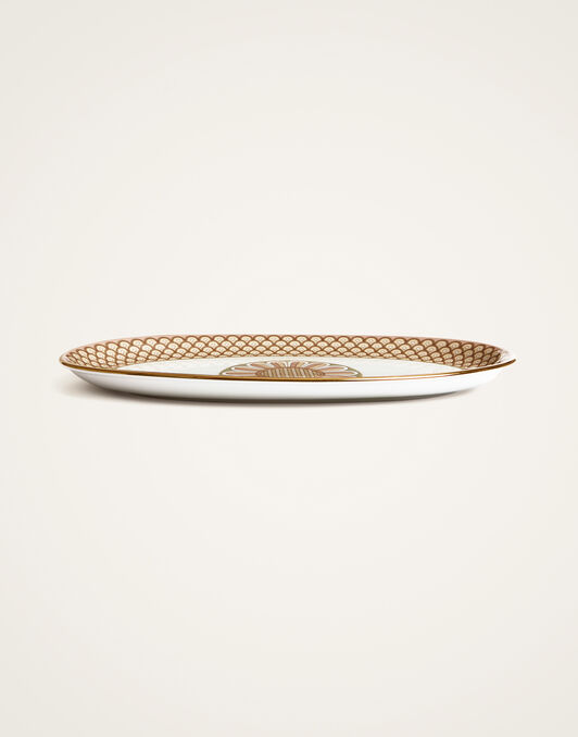 Oval Platter La DoubleJ: Odysseus Dusty Pink Oval Platter La DoubleJ: Odysseus Dusty Pink PLA0002CER001