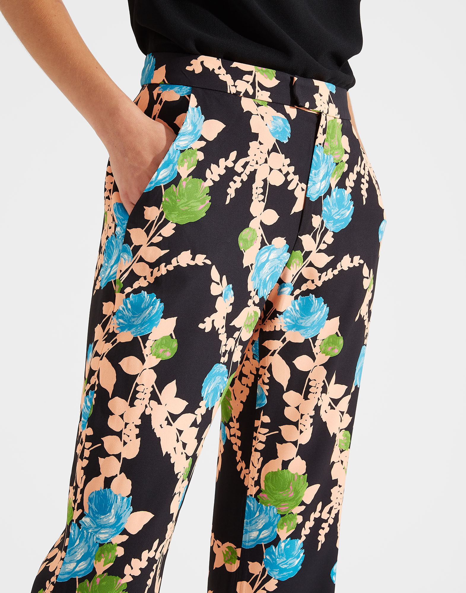 Saturday Night Pants LaDoubleJ: Winter Rose Nero TRO0030SAB001