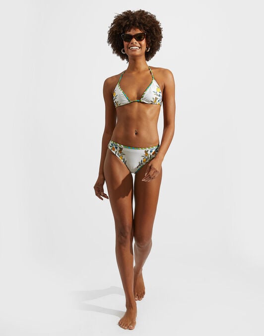 Bikini Top La DoubleJ: Borboni Placée Bianco Bikini Top La DoubleJ: Borboni Placée Bianco SWI0032LYC003