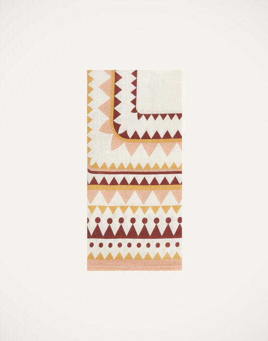 Large Napkins Set Of 2 La DoubleJ: Doric Placée Pink Large Napkins Set Of 2 La DoubleJ: Doric Placée Pink NAP0006LIN001