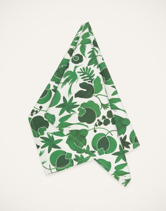 Dish Towel La DoubleJ: Wildbird Verde Dish Towel La DoubleJ: Wildbird Verde DST0001COT011