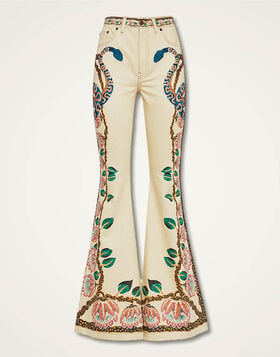 Superflare Jeans La DoubleJ: Eve Ecru TRO0126DEN001