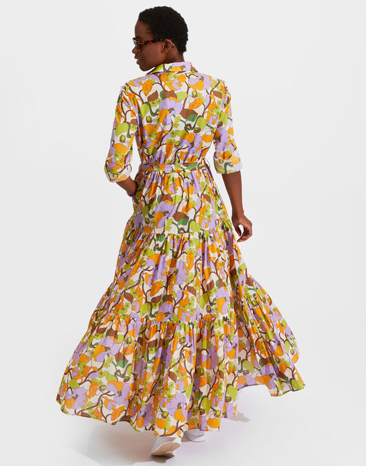 Bellini Dress La DoubleJ: Vines Bianco Bellini Dress La DoubleJ: Vines Bianco DRE0016COT003