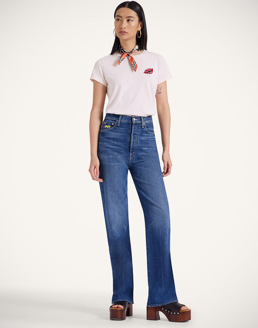 The Tune Up Maven Sneak Jeans La DoubleJ: Middle Child Blue The Tune Up Maven Sneak Jeans La DoubleJ: Middle Child Blue TRO0166DEN011