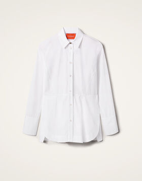 Iris Shirt La DoubleJ: Solid White SHI0113COT064