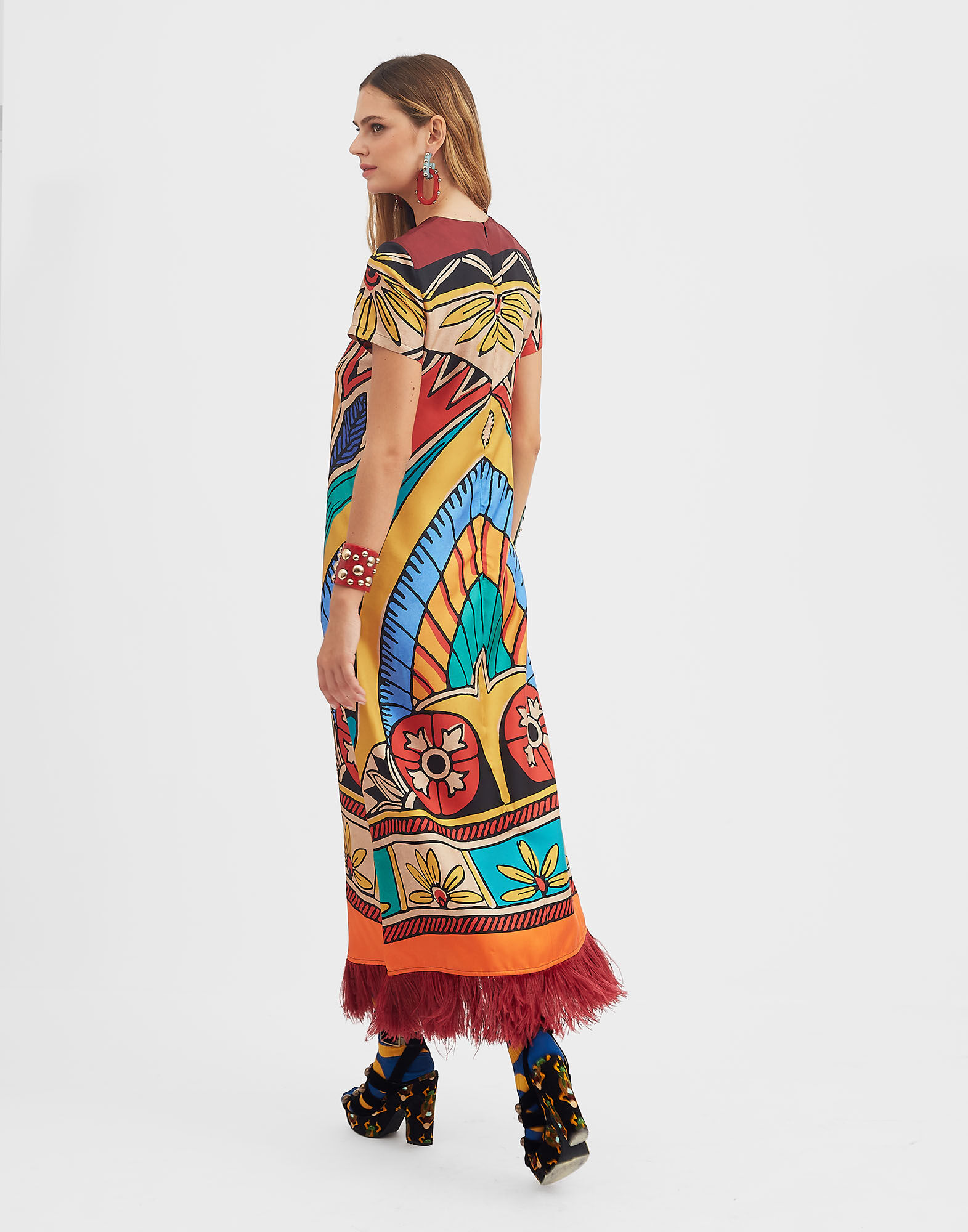Swing Dress La DoubleJ: Philae Placée Swing Dress La DoubleJ: Philae Placée DRE0864SIL026