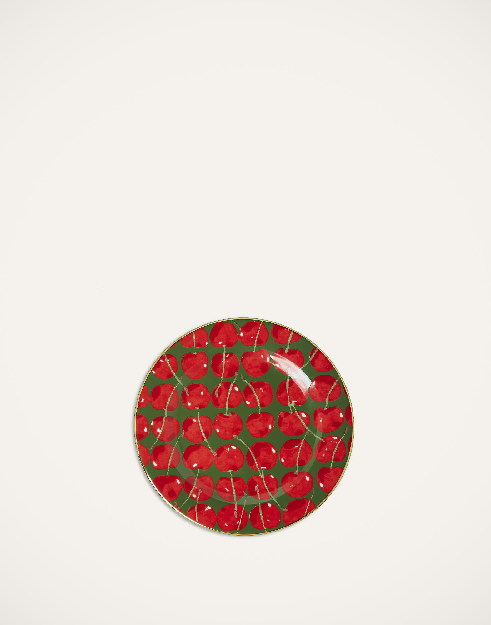 Dessert Plates Set Of 2 La DoubleJ: Cherries Verde Dessert Plates Set Of 2 La DoubleJ: Cherries Verde DIS0063CER001