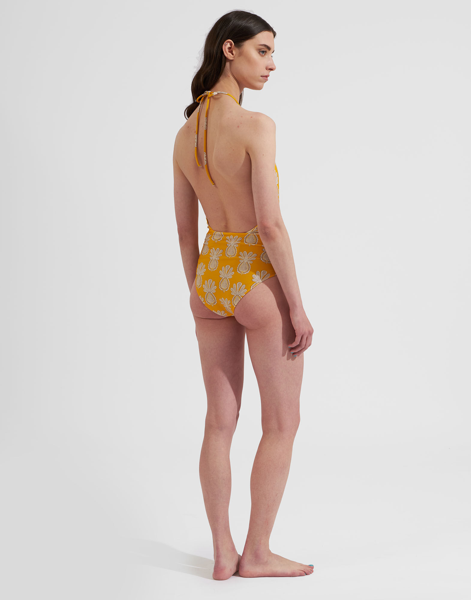 Esther Swimsuit La DoubleJ: Pineapple Sunflower Esther Swimsuit La DoubleJ: Pineapple Sunflower SWI0035LYC001