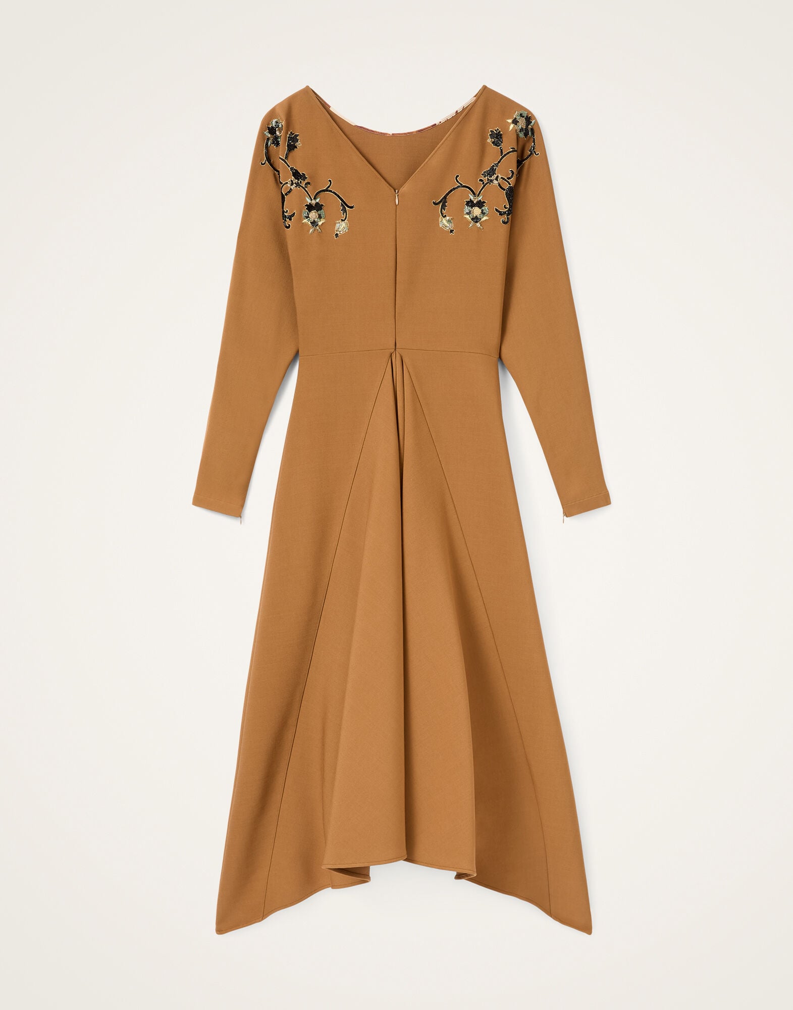 9 To 5 Dress La DoubleJ: Solid Tobacco DRE1145VIS035