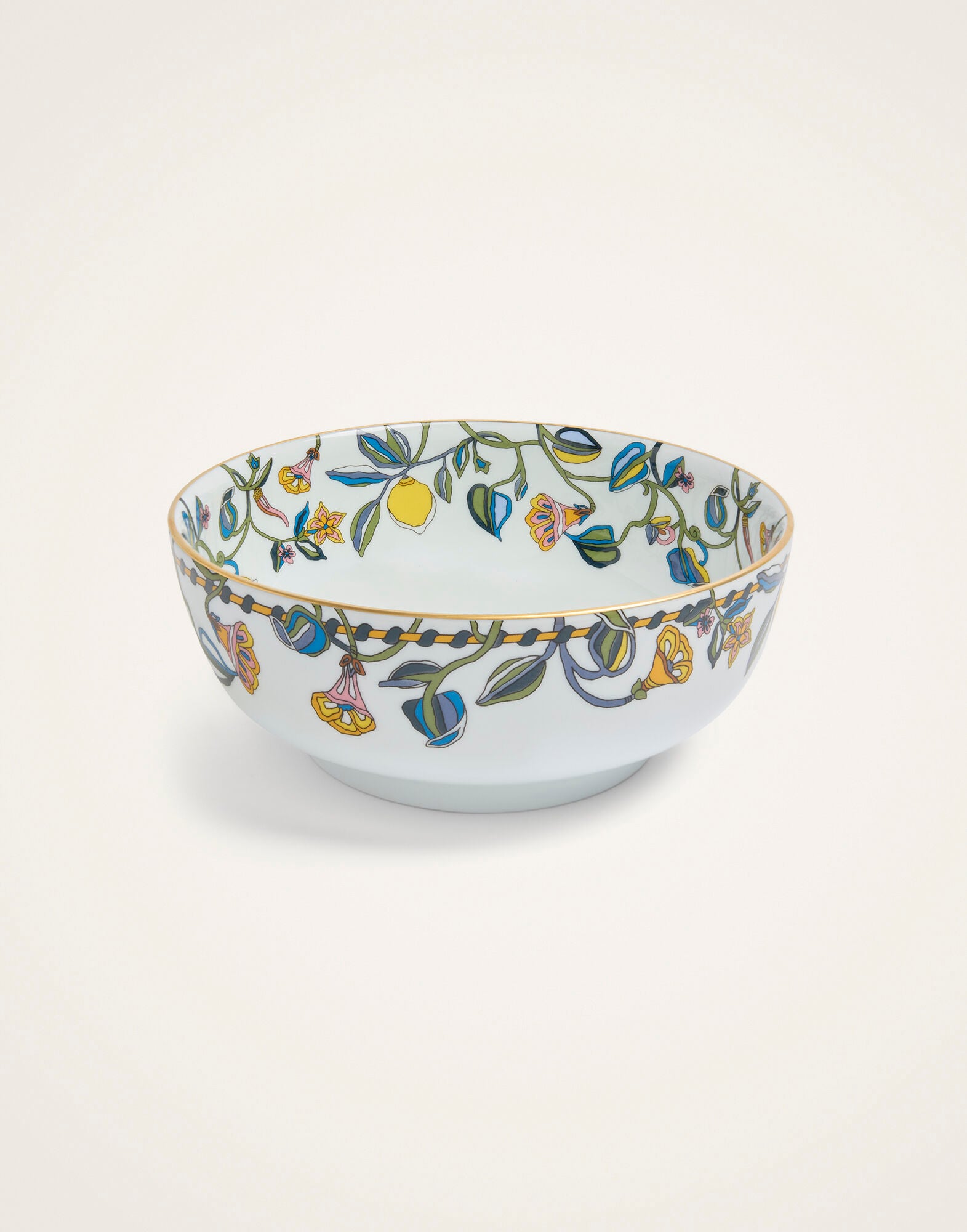 Bowl La DoubleJ: Borboni White Bowl La DoubleJ: Borboni White BWT0007CER001