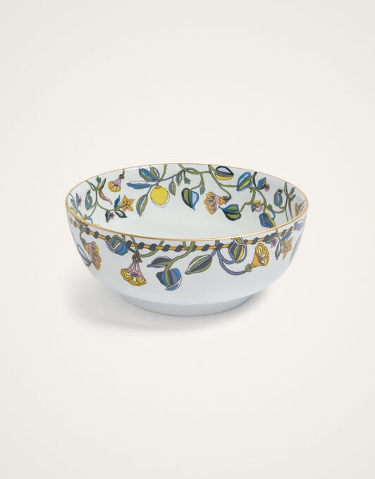 Bowl La DoubleJ: Borboni White Bowl La DoubleJ: Borboni White BWT0007CER001