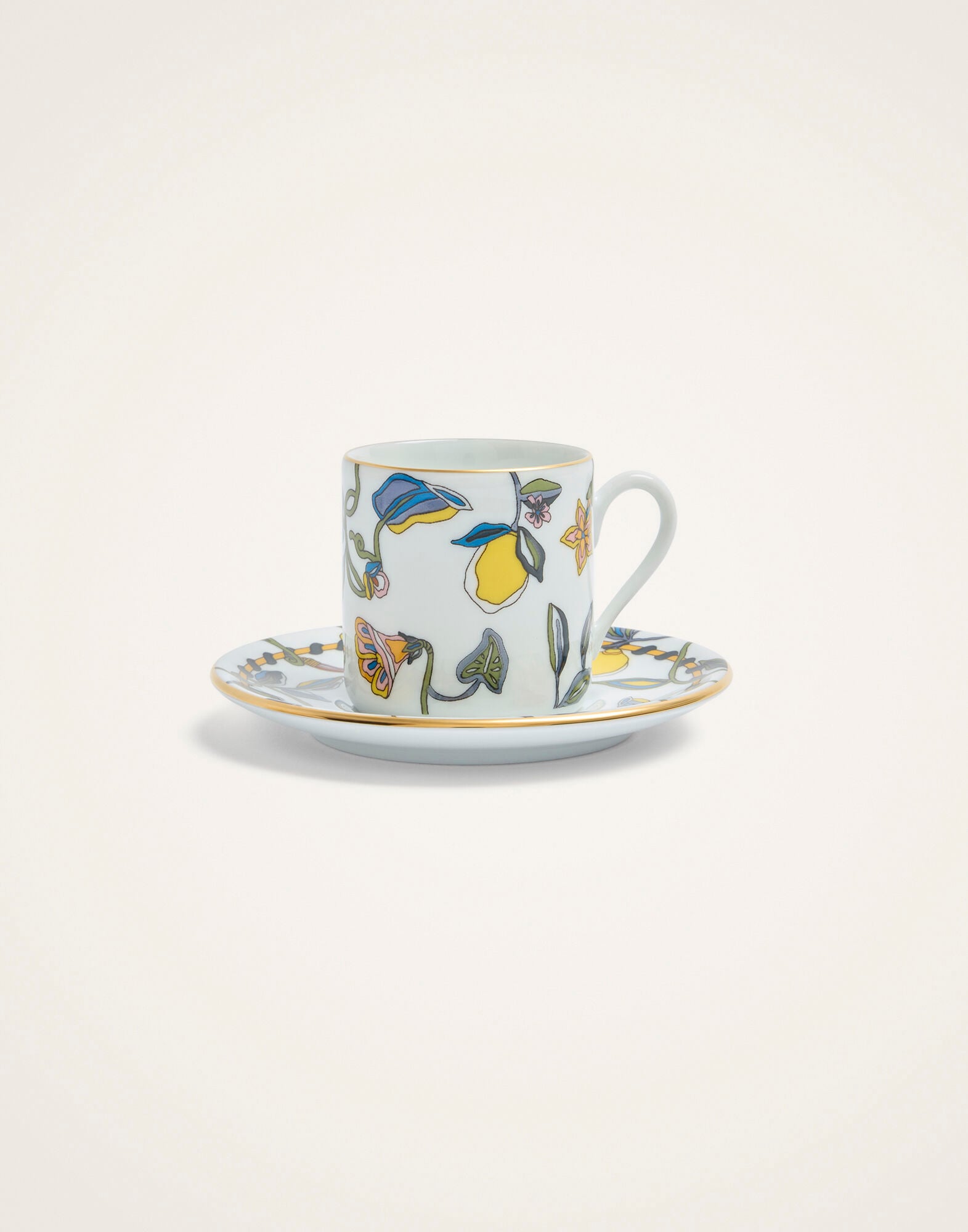 Impero Espresso Cup Set Of 2 La DoubleJ: Borboni White Impero Espresso Cup Set Of 2 La DoubleJ: Borboni White CUP0011CER001