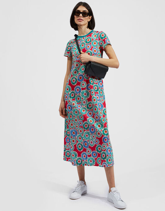 Sporty Swing Dress La DoubleJ: Crazy Daisy DRE0247JER002