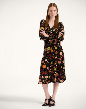 Vaudeville Dress La DoubleJ: Botticelli Black DRE0772VEL006