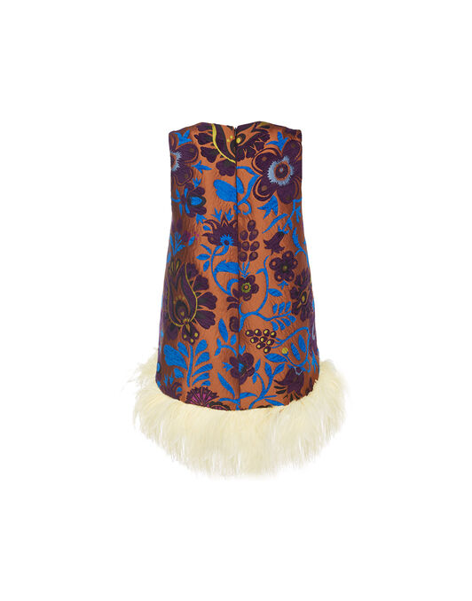 La Scala Top (With Feathers) La DoubleJ: Jacquard Selva La Scala Top (With Feathers) LaDoubleJ: Jacquard Selva TOP0140JCQ088