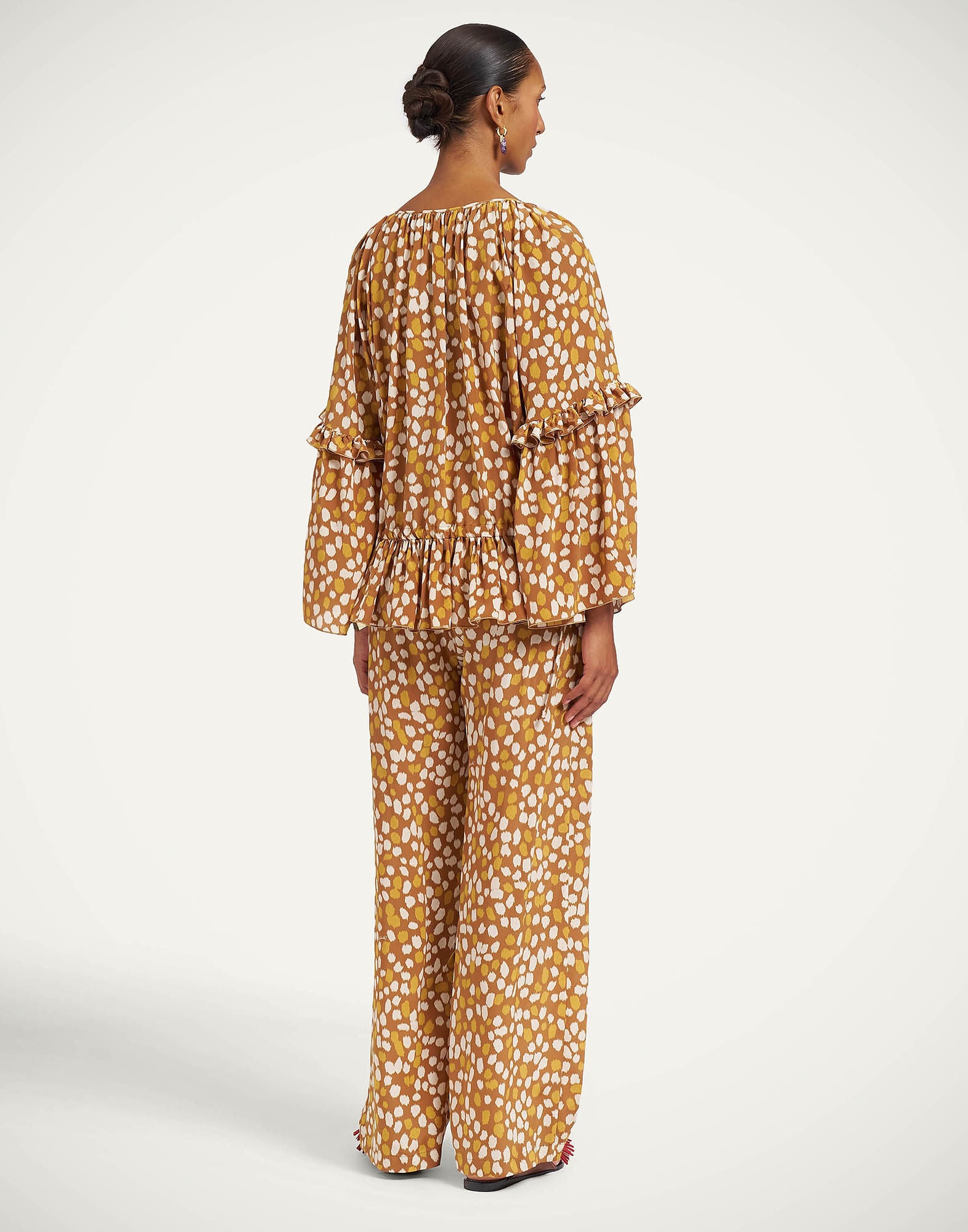 Club Pants La DoubleJ: Spots Caramel Club Pants La DoubleJ: Spots Caramel TRO0211CRE001
