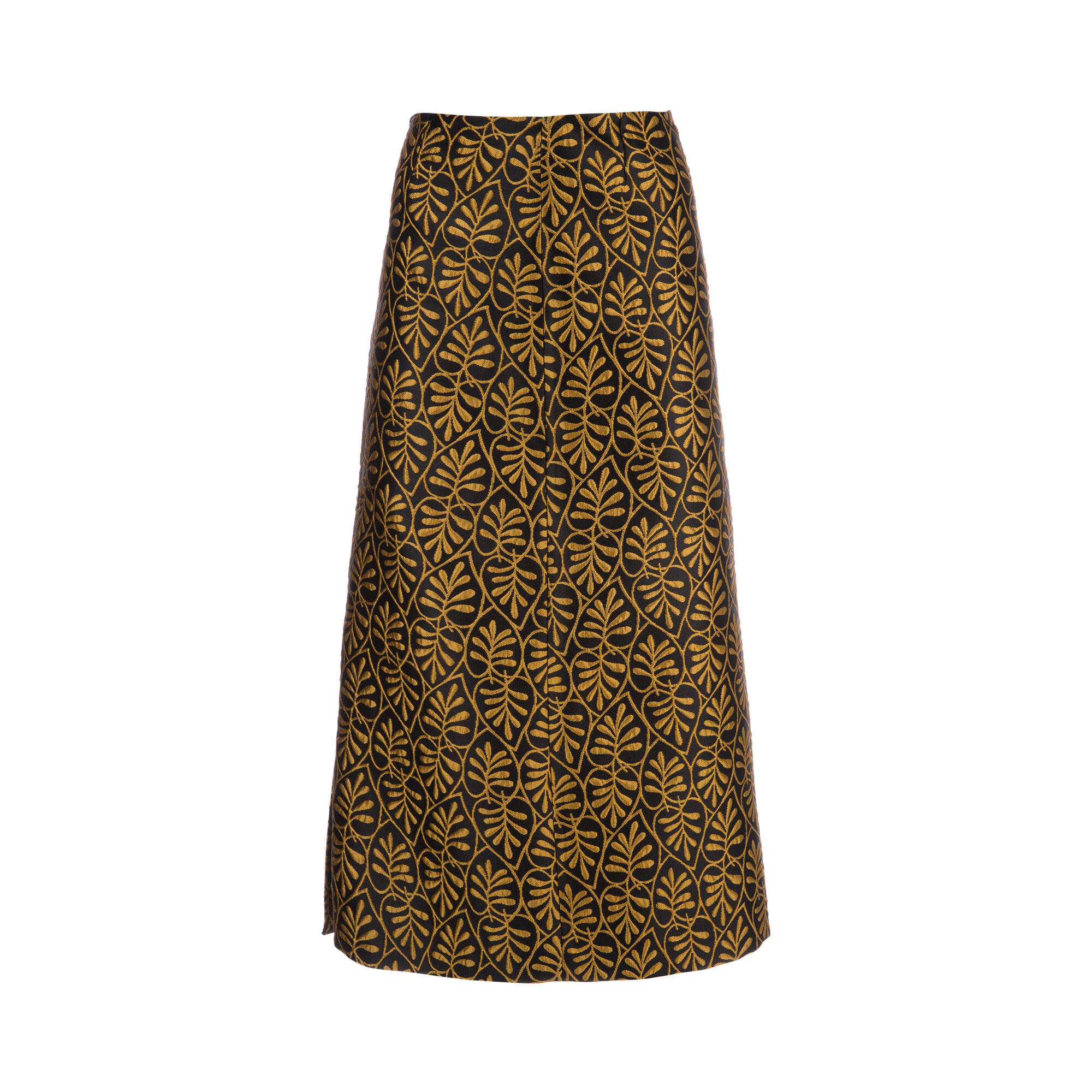 Pencil Skirt La DoubleJ: Foglie Pencil Skirt LaDoubleJ: Foglie fw18_look_12