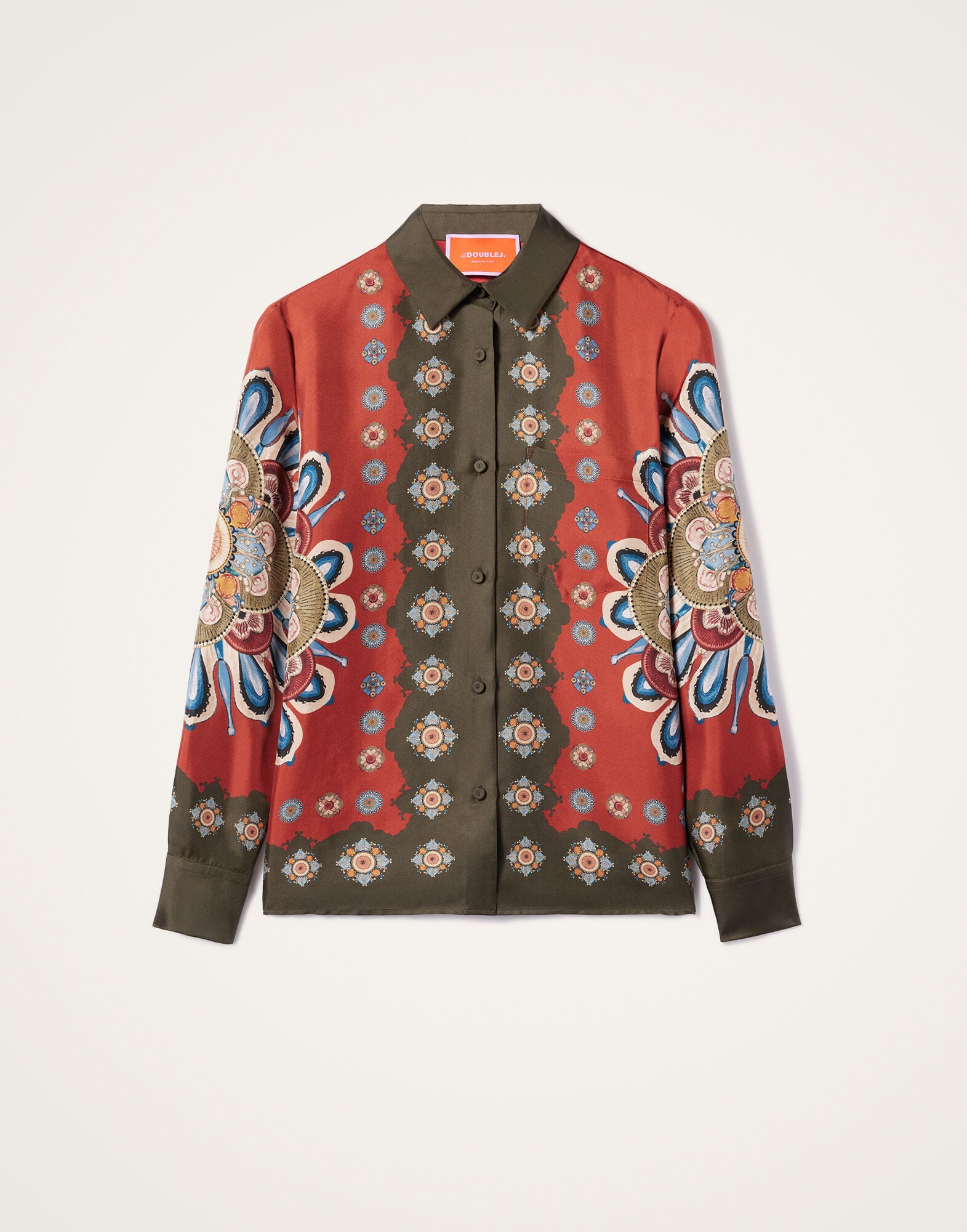 Boy Shirt La DoubleJ: Nucleus Placée Rust Boy Shirt La DoubleJ: Nucleus Placée Rust SHI0040SIL001