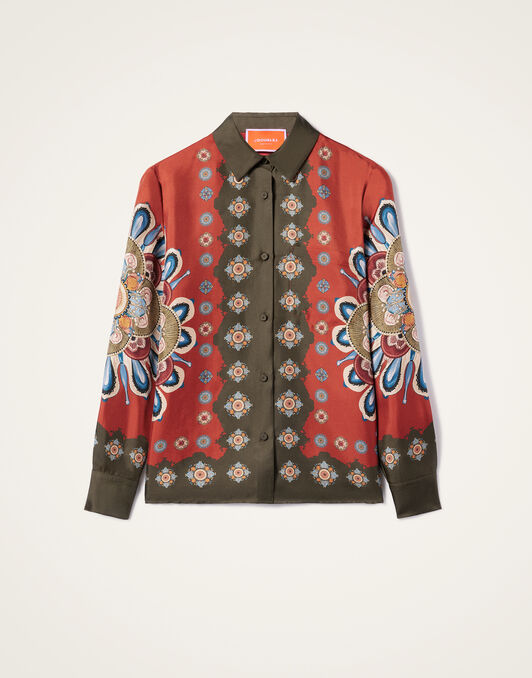 Boy Shirt La DoubleJ: Nucleus Placée Rust Boy Shirt La DoubleJ: Nucleus Placée Rust SHI0040SIL001