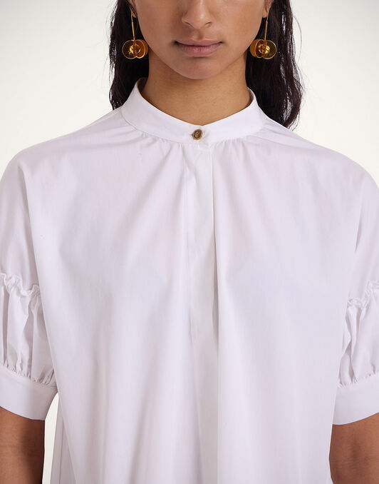 Grace Shirt La DoubleJ: Solid White SHI0123COT064