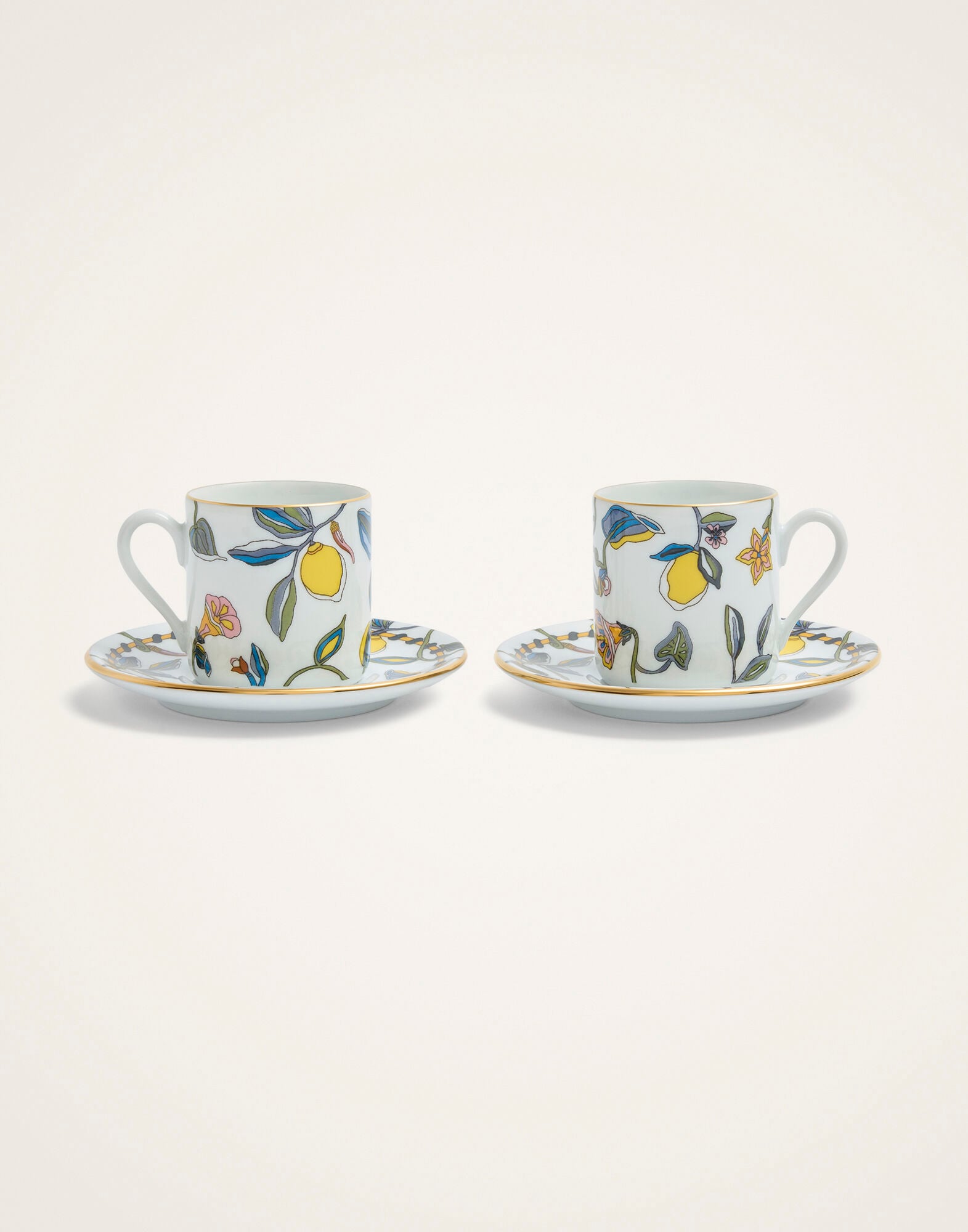 Impero Espresso Cup Set Of 2 La DoubleJ: Borboni White Impero Espresso Cup Set Of 2 La DoubleJ: Borboni White CUP0011CER001